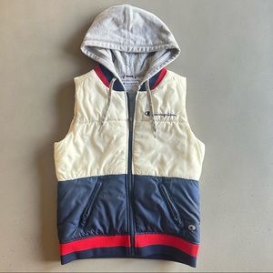 Champion hooded vest